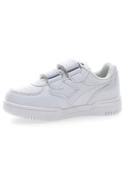 Sneakers bianche con velcro Diadora Raptor Low TD