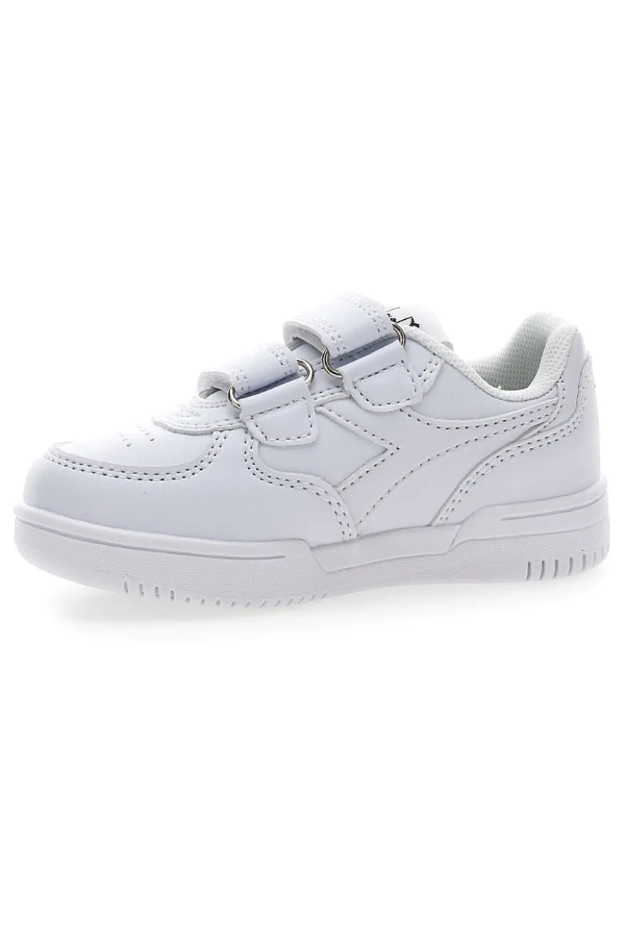 Sneakers bianche con velcro Diadora Raptor Low TD