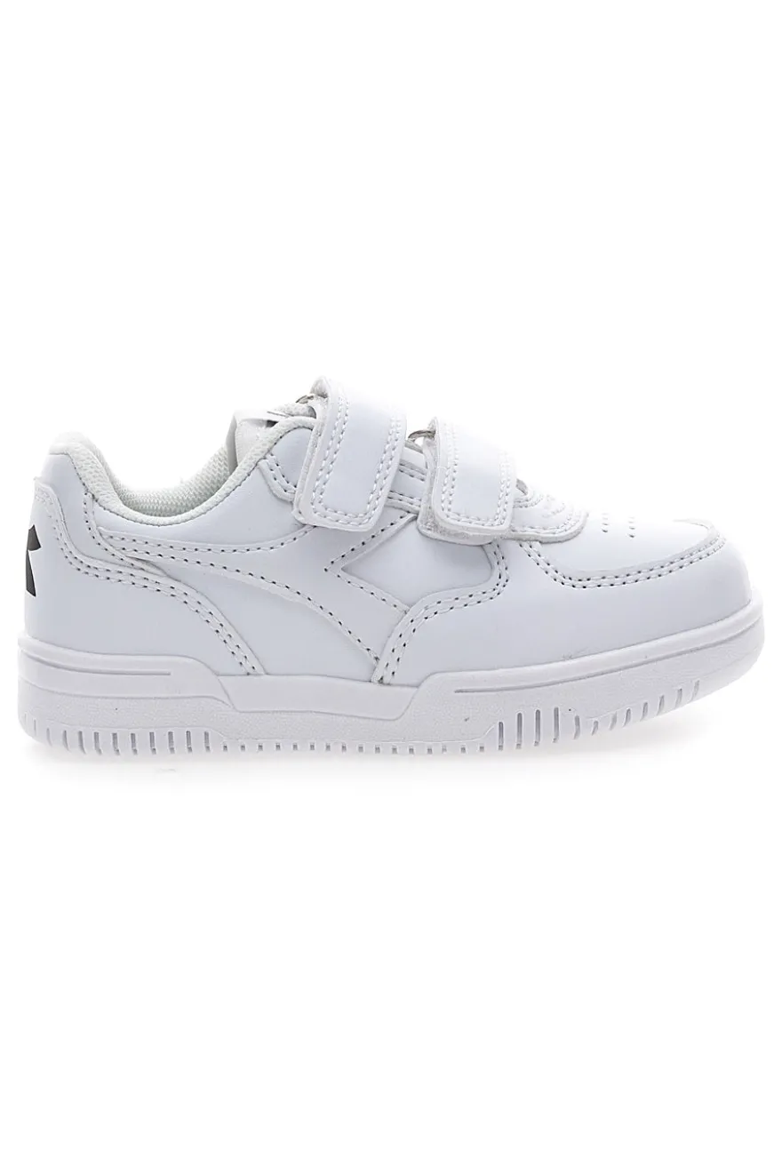 Sneakers bianche con velcro Diadora Raptor Low TD