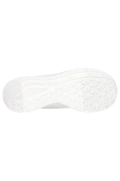 Sneakers bianche con zeppa interna e Memory Foam Skechers Uno Lite - Lite Work