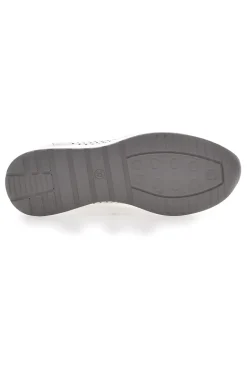 Sneakers bianche con zeppa traforate Mio tempo 137