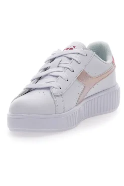 Sneakers Bianche da Bambin* Diadora Game Step PS Glazed