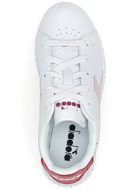Sneakers Bianche da Bambin* Diadora Game Step PS Glazed