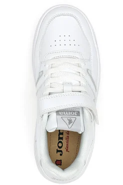 Sneakers Bianche da Bimbi Joma Platea Low Jr 2420