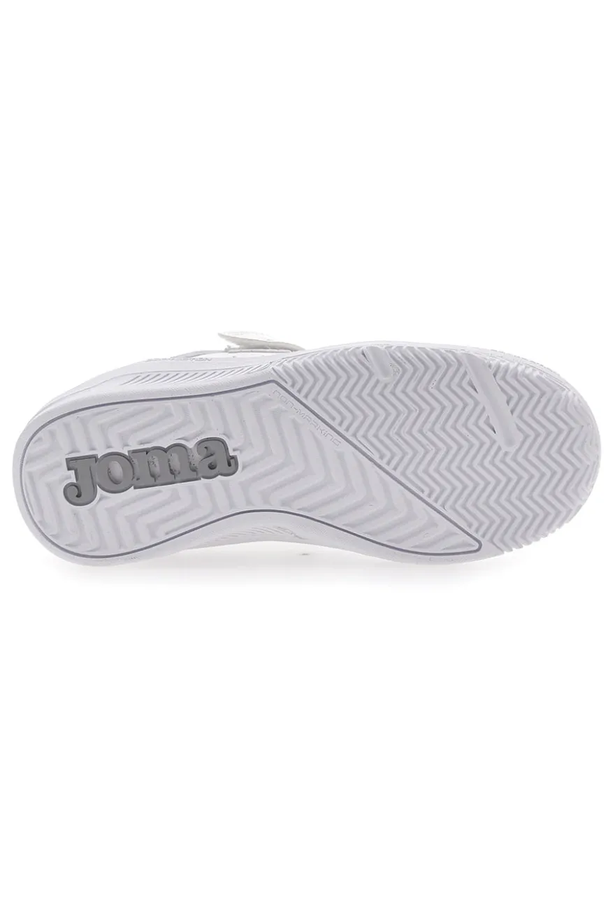Sneakers Bianche da Bimbi Joma Platea Low Jr 2420