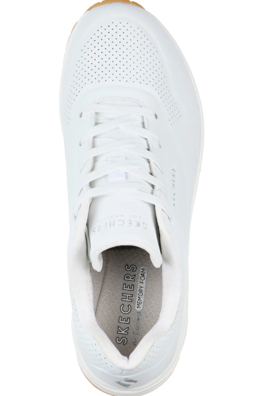 Sneakers Bianche da Donna Skechers Uno-Stand on Air