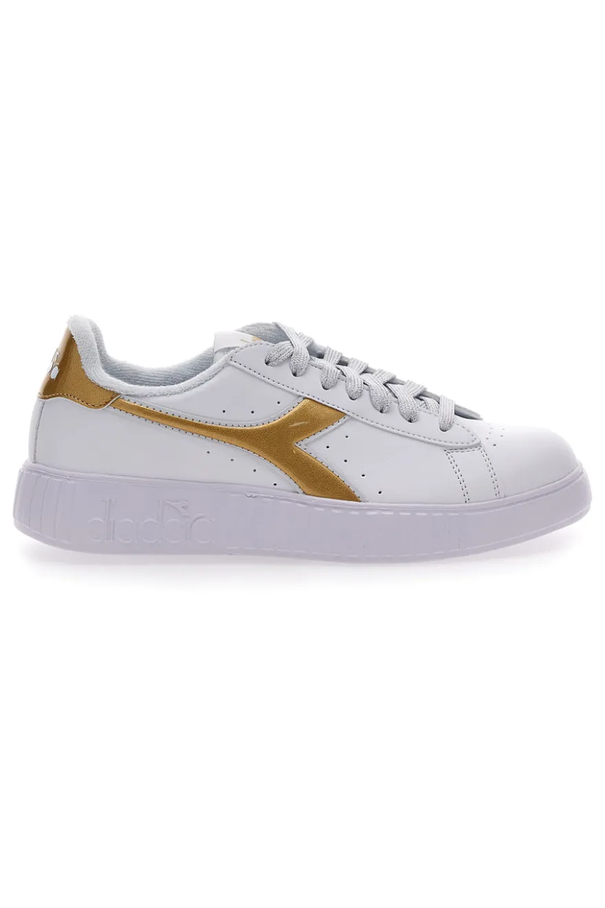 Sneakers Bianche da Ragazz* Diadora Step P