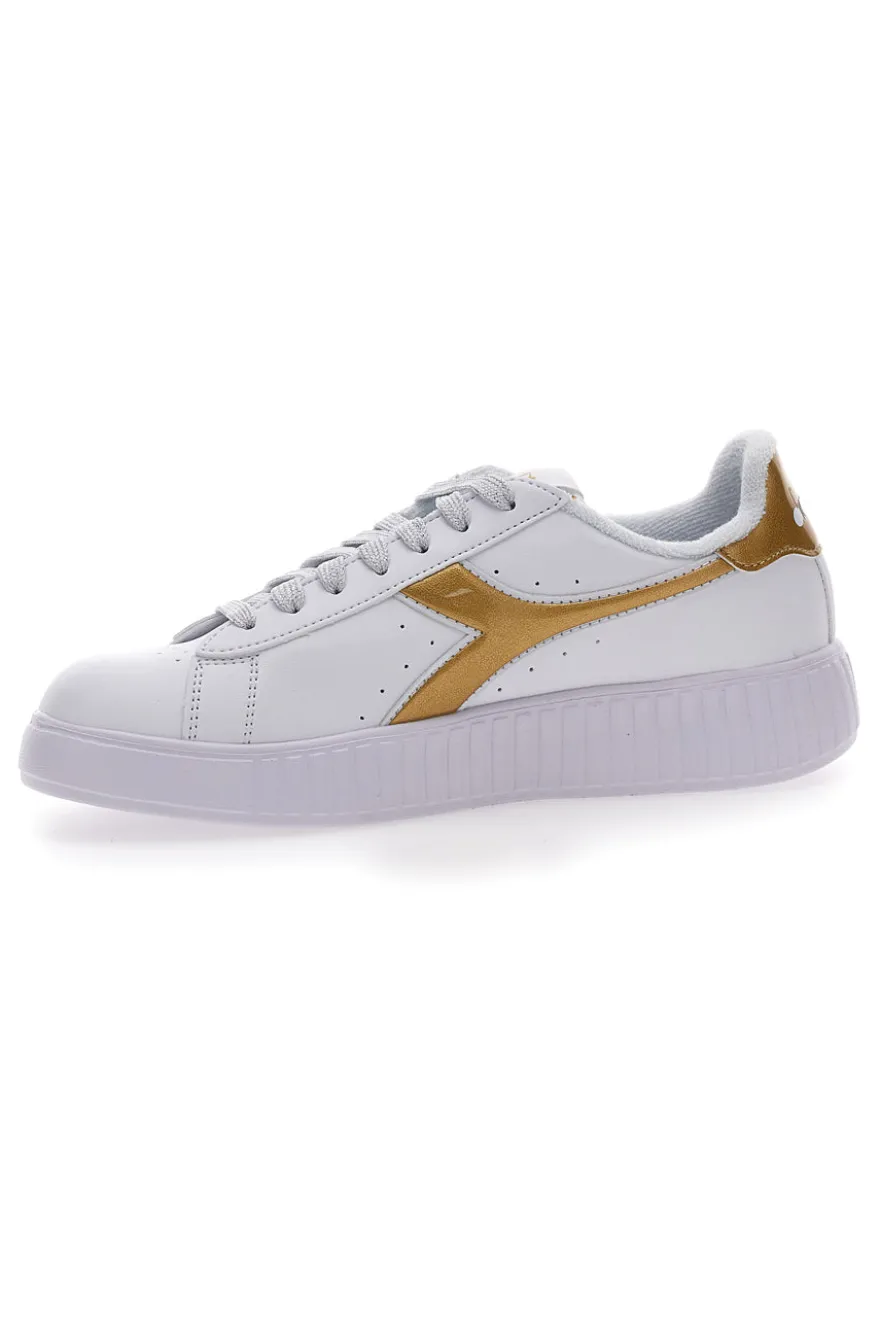 Sneakers Bianche da Ragazz* Diadora Step P