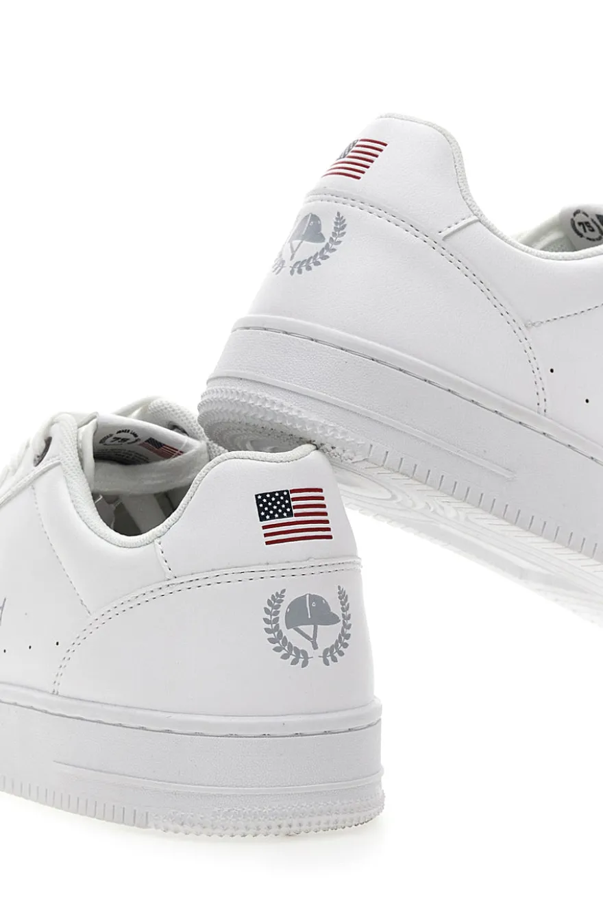 Sneakers Bianche da Uomo U.S. Grand Polo 41471