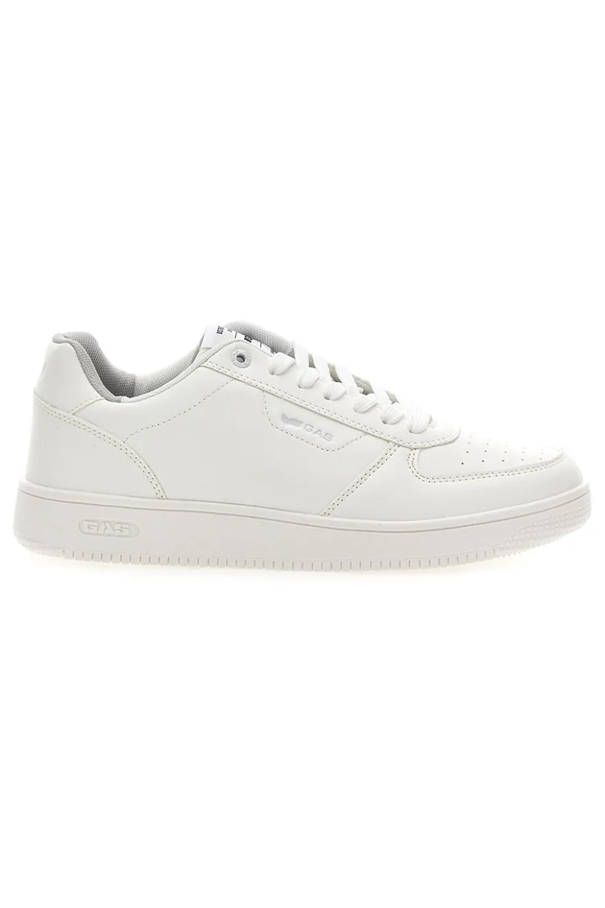 Sneakers bianche dallo stile essenziale Gas KEVIN LTX