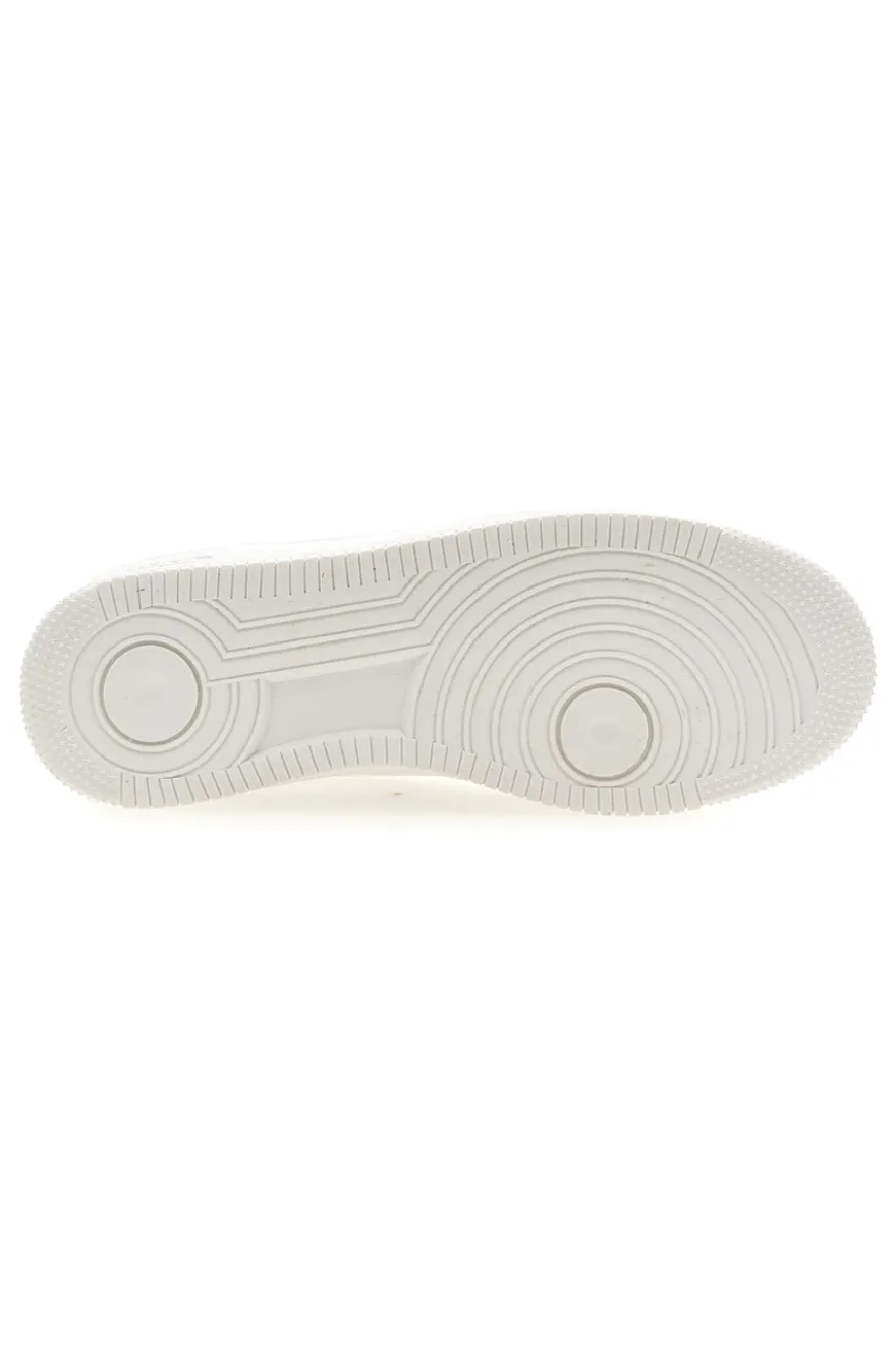 Sneakers bianche dallo stile essenziale Gas KEVIN LTX
