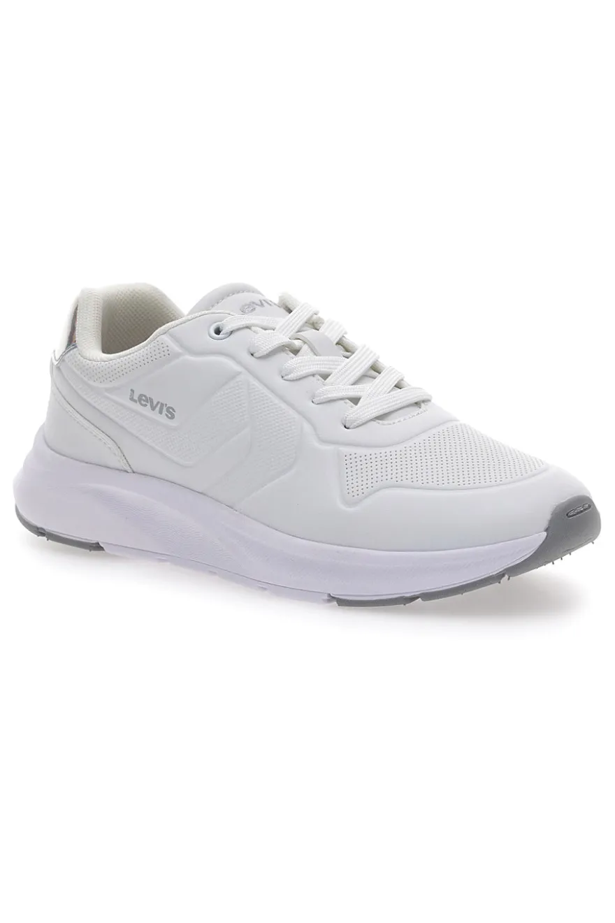 Sneakers bianche dettagli iridescenti Levi's Larry J