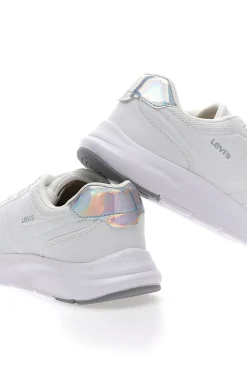 Sneakers bianche dettagli iridescenti Levi's Larry J