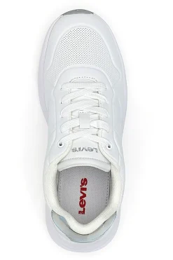 Sneakers bianche dettagli iridescenti Levi's Larry J