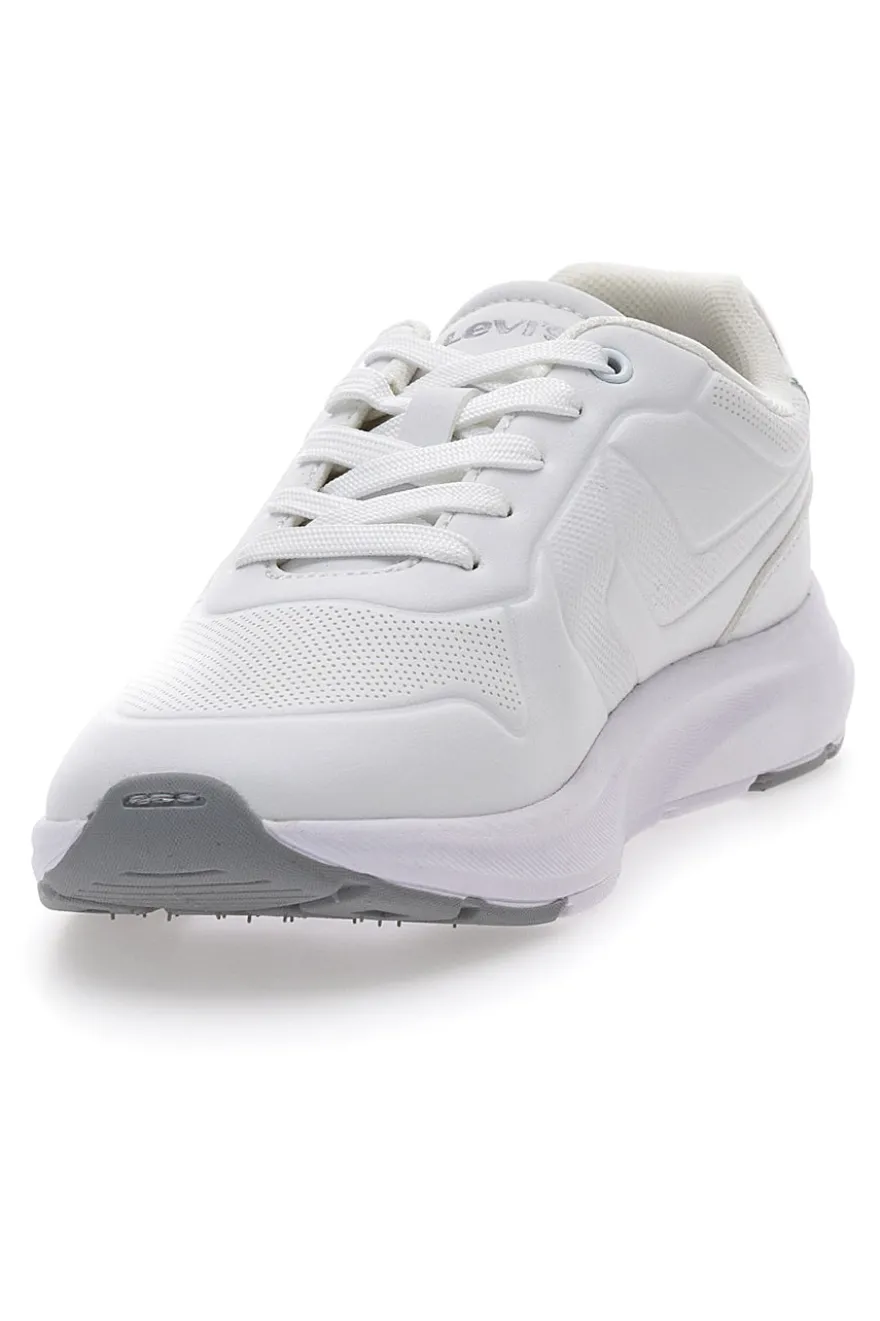 Sneakers bianche dettagli iridescenti Levi's Larry J