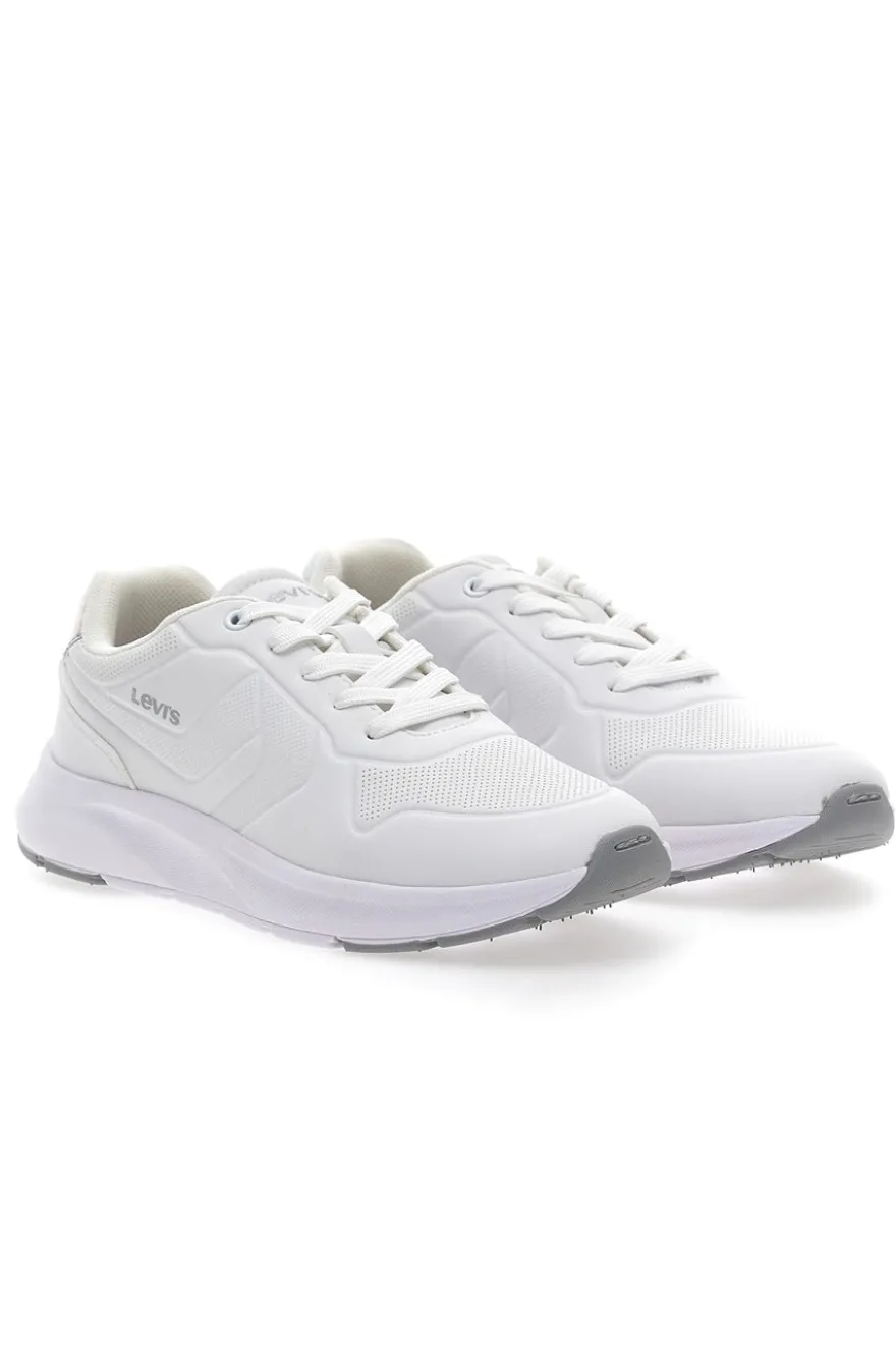 Sneakers bianche dettagli iridescenti Levi's Larry J