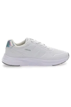 Sneakers bianche dettagli iridescenti Levi's Larry J