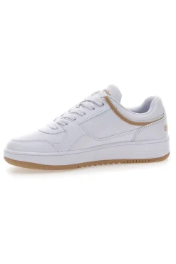 Sneakers bianche dettaglio beige CHAMPION RD18 LOW