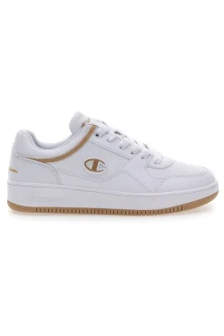 Sneakers bianche dettaglio beige CHAMPION RD18 LOW