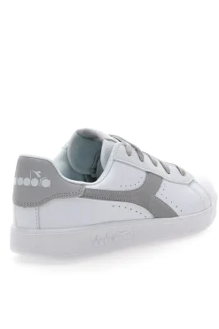 Sneakers Bianche e Argento con Lacci DIADORA GAME P CAMO GS