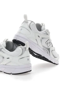 Sneakers Bianche e Argento New Balance Ml408W