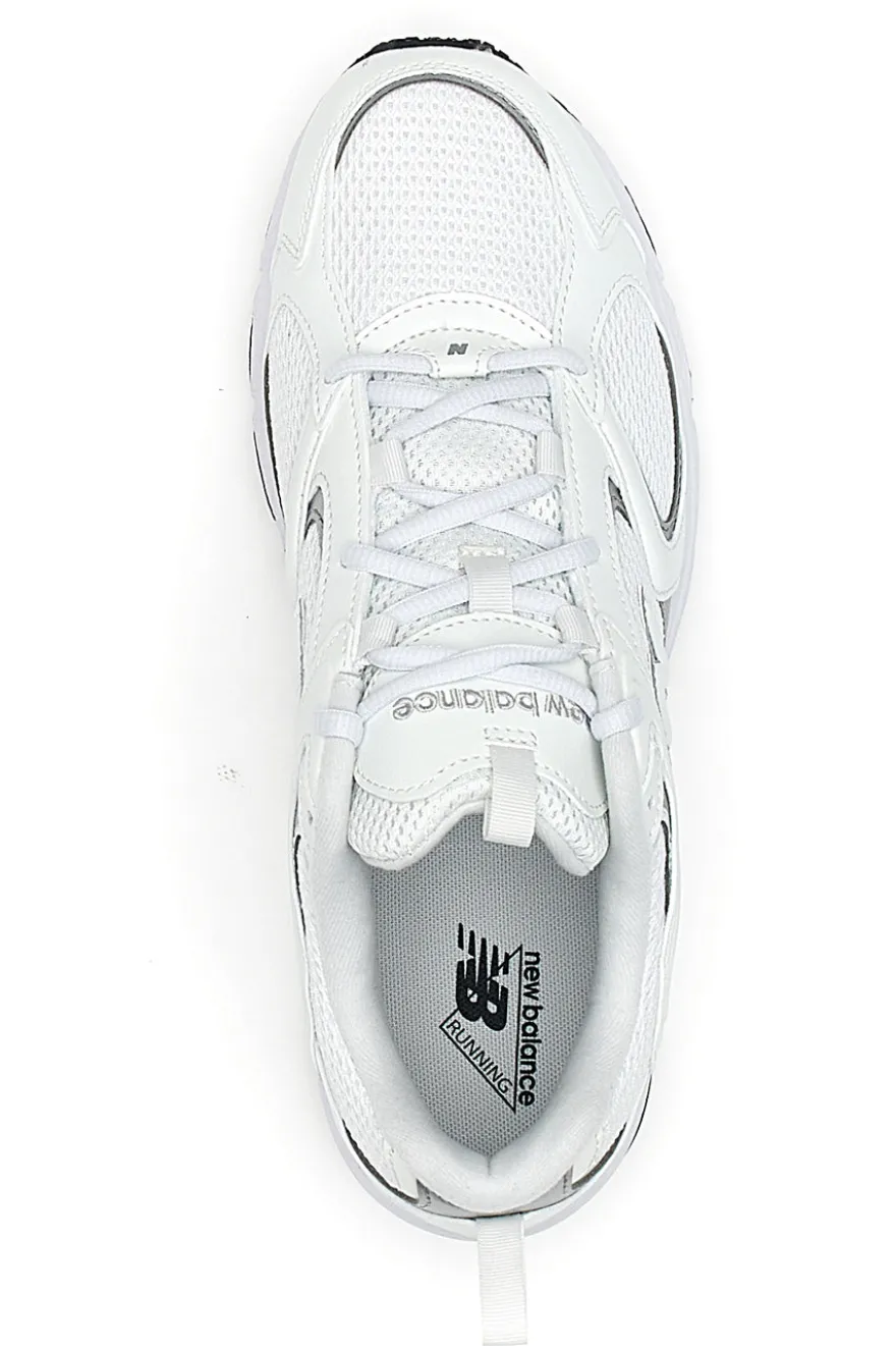 Sneakers Bianche e Argento New Balance Ml408W