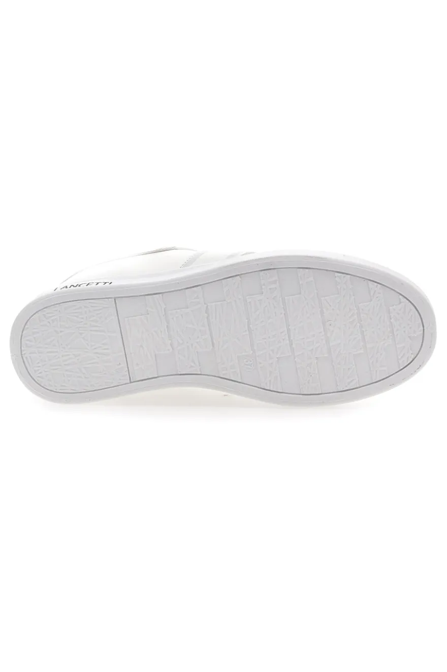 Sneakers Bianche e Argento Lancetti 27
