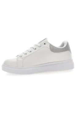 Sneakers Bianche e Argento Lancetti 27