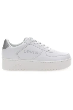 Sneakers Bianche e Argento con Platform LEVI'S NEW UNION BOLD