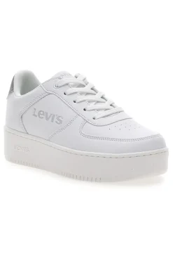 Sneakers Bianche e Argento con Platform LEVI'S NEW UNION BOLD