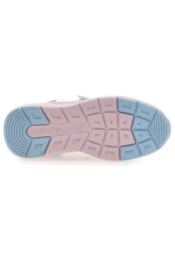 Sneakers bianche e azzurre chiusura a strappo Levi’s Hudson