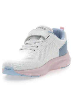 Sneakers bianche e azzurre chiusura a strappo Levi’s Hudson