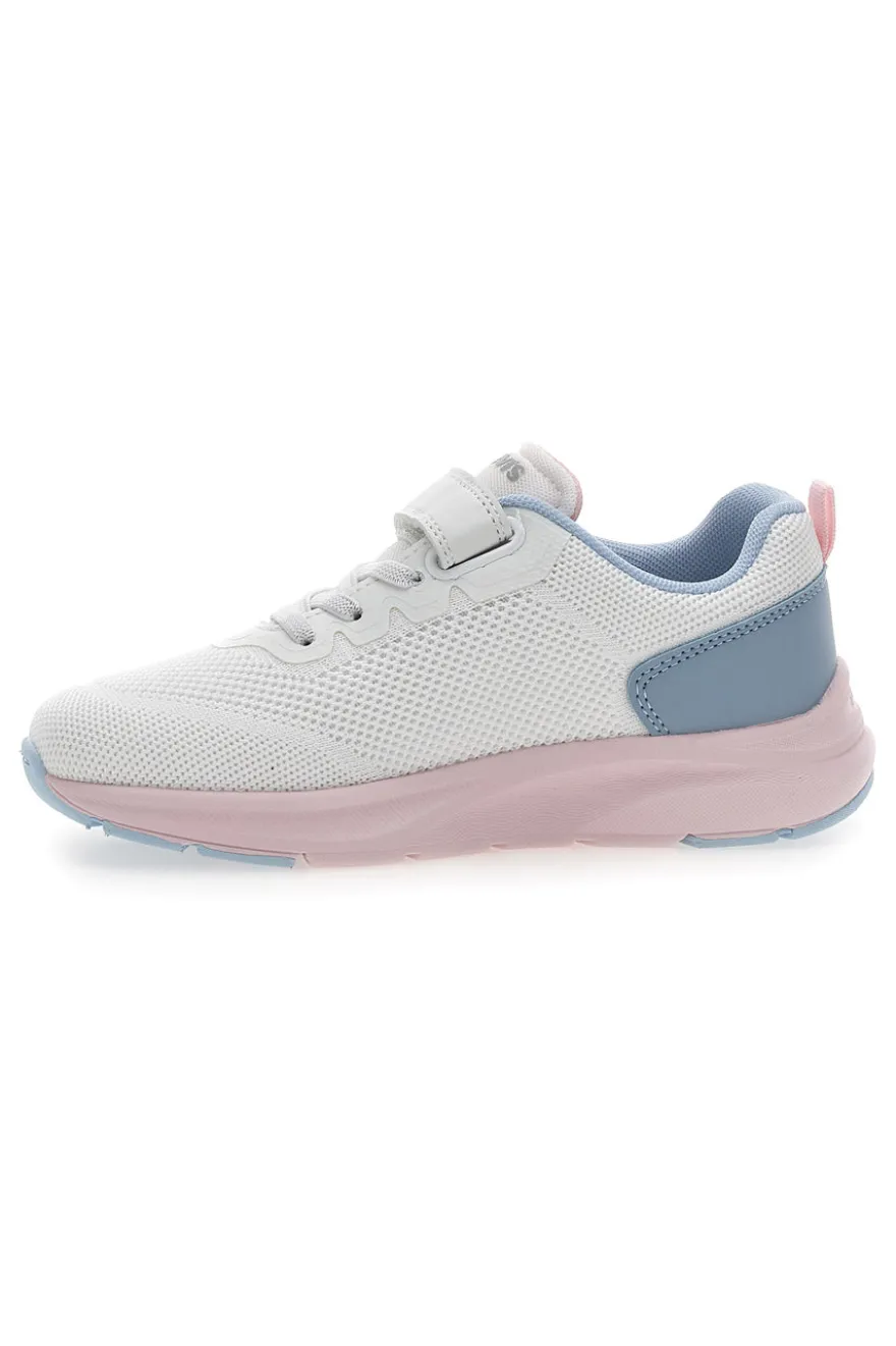 Sneakers bianche e azzurre chiusura a strappo Levi’s Hudson