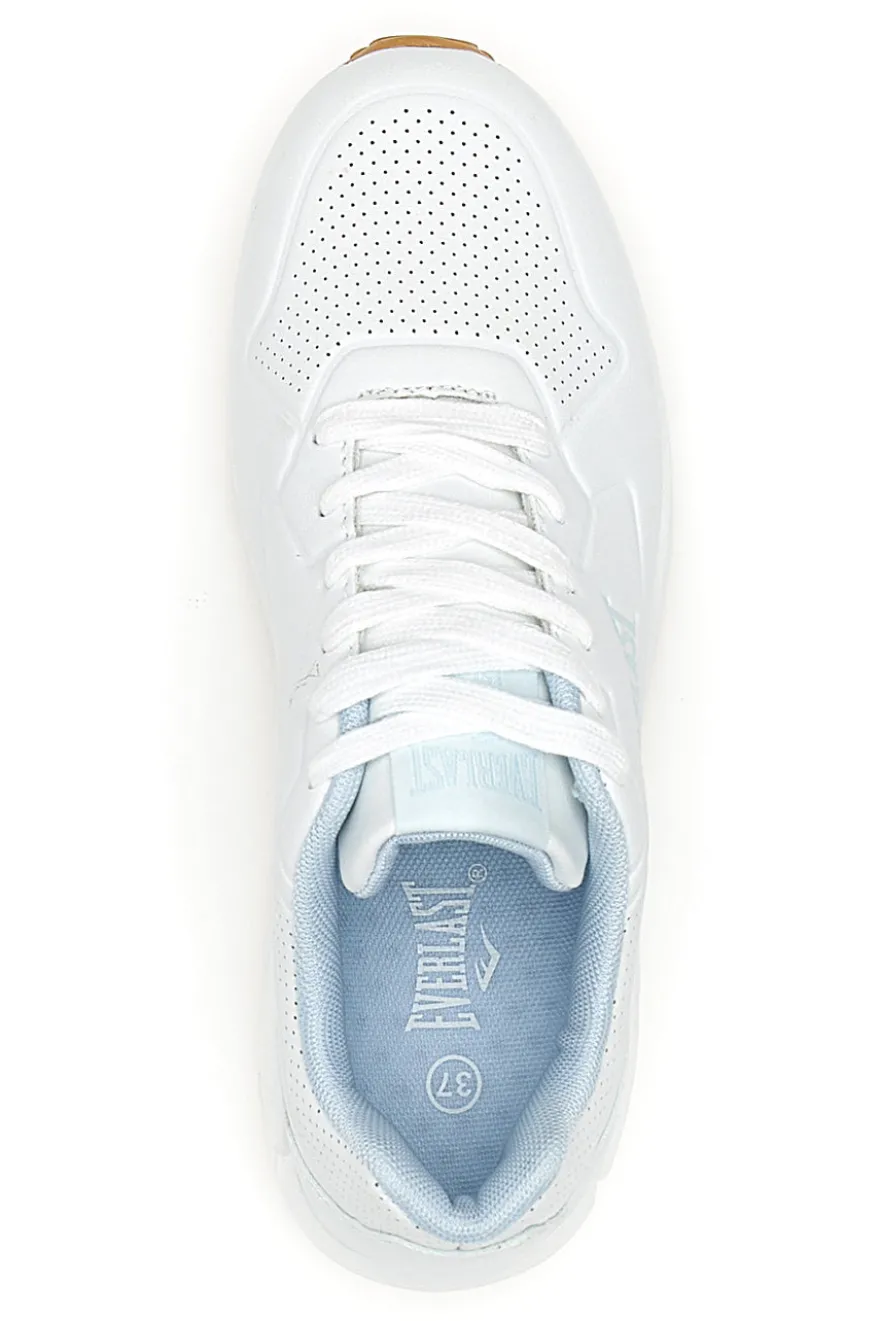 Sneakers Bianche e Azzurre Con Bolla ad Aria Everlast Ev822