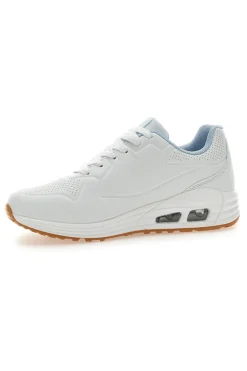 Sneakers Bianche e Azzurre Con Bolla ad Aria Everlast Ev822