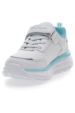 Sneakers Bianche e Azzurre Con Strappo Champion FX III G PS