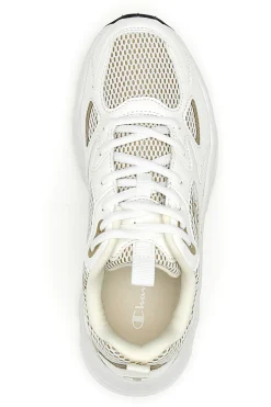 Sneakers bianche e beige con lacci Champion Countess Evolve