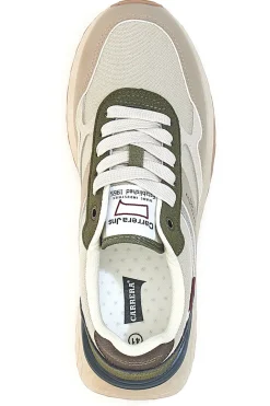 Sneakers Bianche e Beige multicolore suola zigrinata Carrera CAM45939J6377