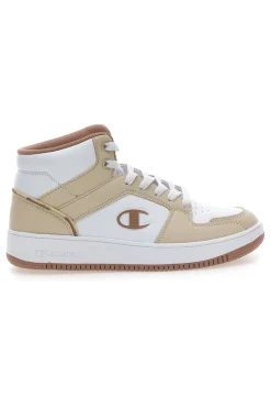 Sneakers bianche e beige mid Champion RD18 2 Mid