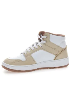 Sneakers bianche e beige mid Champion RD18 2 Mid