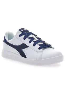 Sneakers Bianche e Blu con Lacci DIADORA GAME P CAMO GS