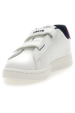 Sneakers Bianche e Blu con Velcro LEVI'S 0218
