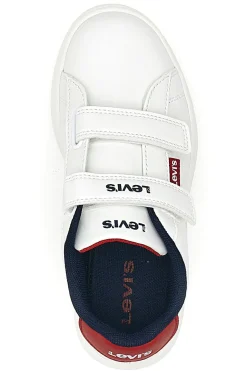 Sneakers Bianche e Blu con Velcro LEVI'S 0218
