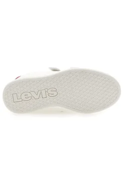 Sneakers Bianche e Blu con Velcro LEVI'S 0218