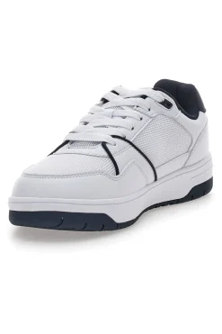 Sneakers Bianche e Blu Con Logo Laterale Champion RD18 Lite Mesh