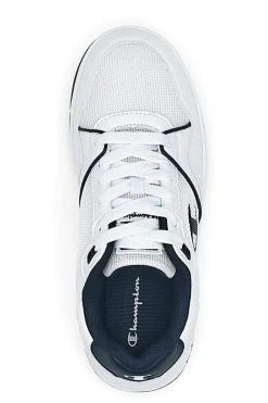 Sneakers Bianche e Blu Con Logo Laterale Champion RD18 Lite Mesh