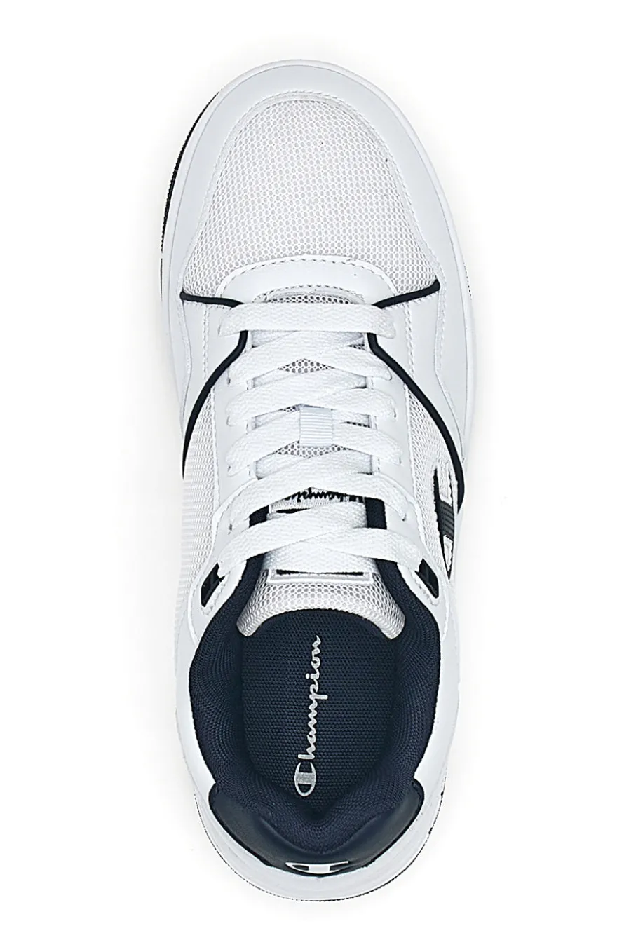 Sneakers Bianche e Blu Con Logo Laterale Champion RD18 Lite Mesh
