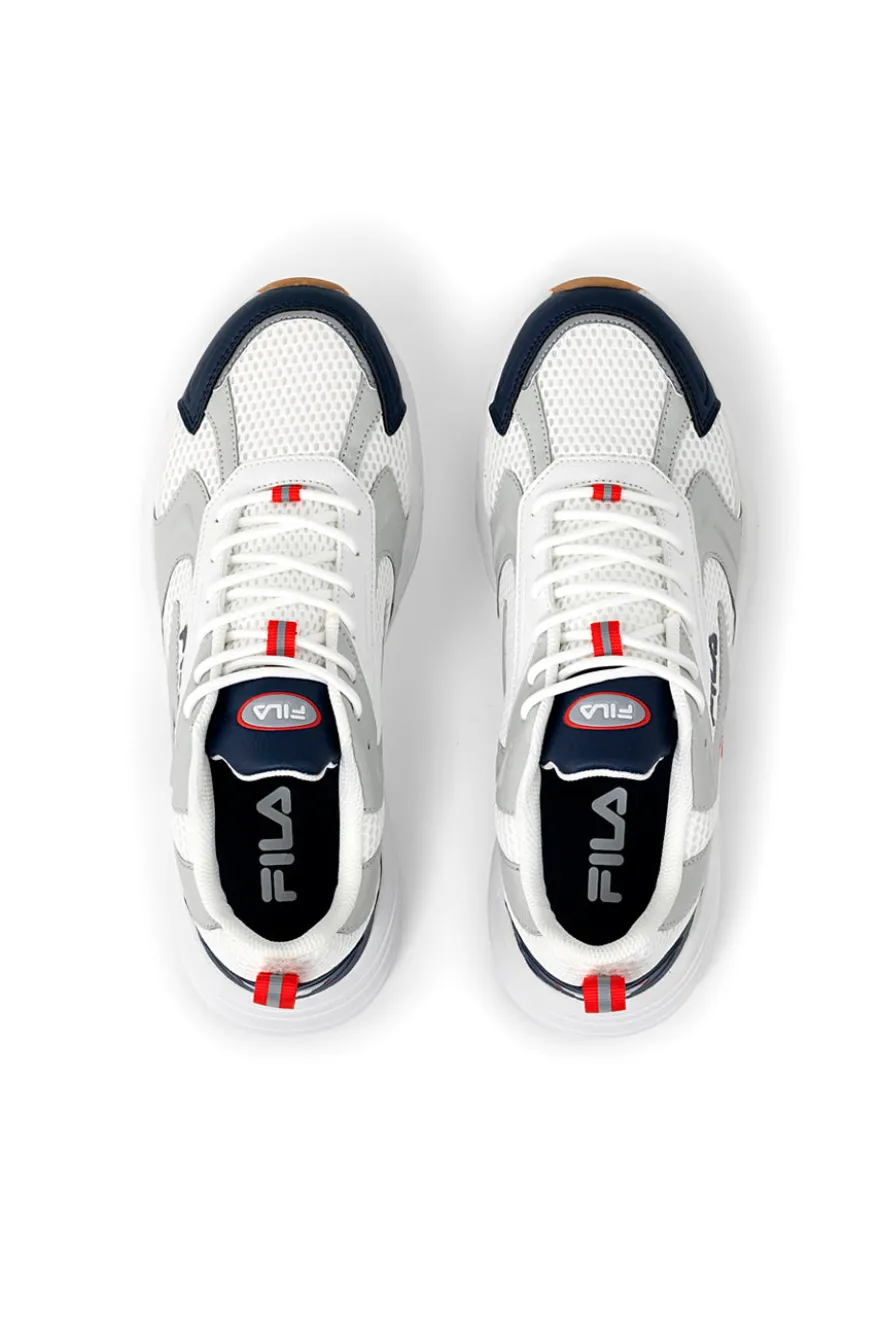 Sneakers Bianche e Blu con Platform FILA KREATIX