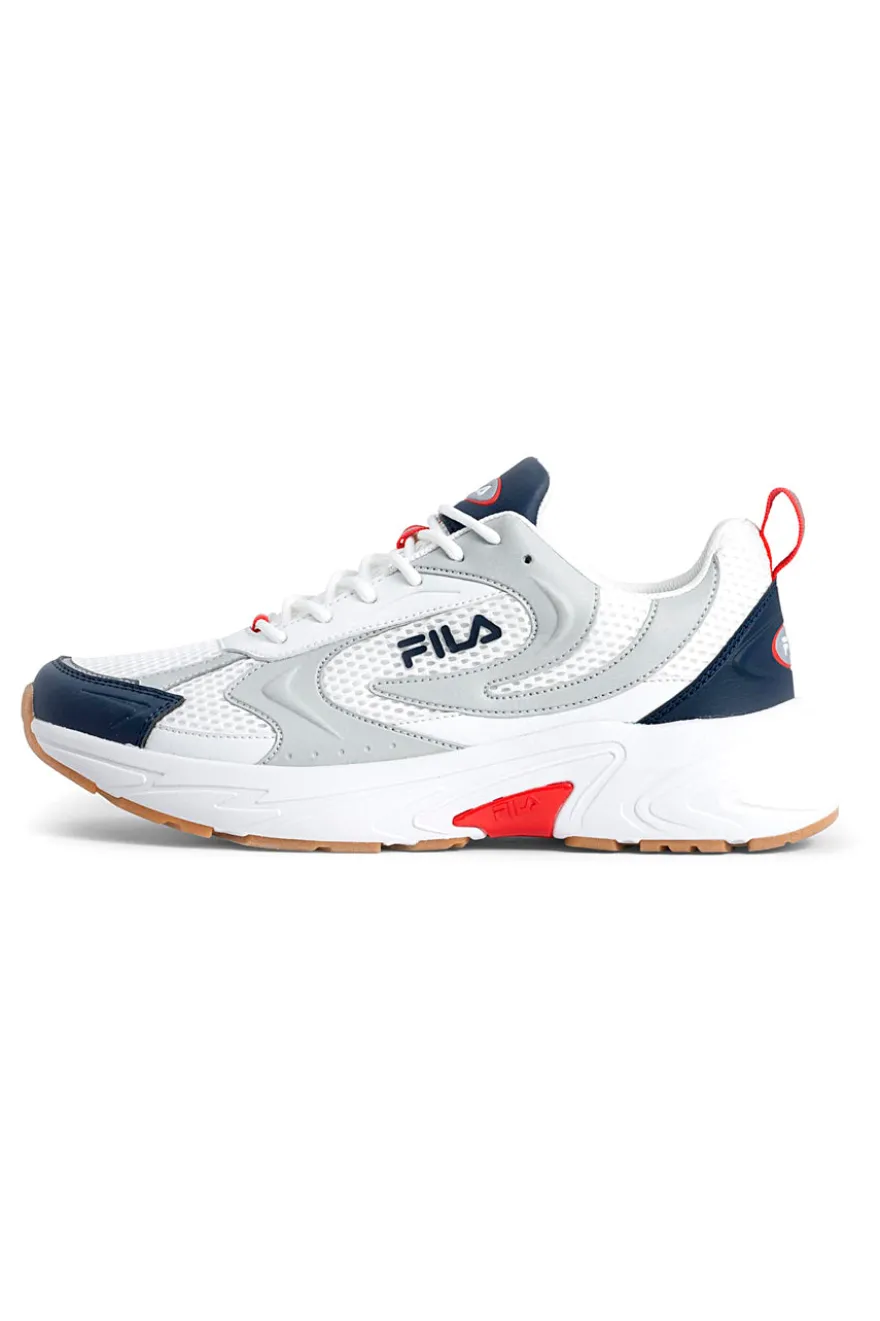 Sneakers Bianche e Blu con Platform FILA KREATIX