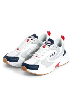 Sneakers Bianche e Blu con Platform FILA KREATIX